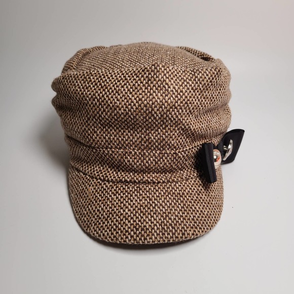 Magid Hats Women's Layered Cadet Newsboy Cap, Size M/L - Picture 1 of 7